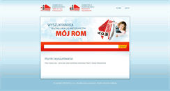 Desktop Screenshot of mojrom.adm.com.pl