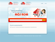 Tablet Screenshot of mojrom.adm.com.pl